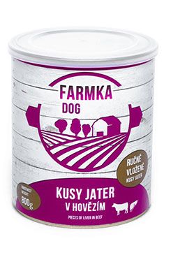 FALCO FARMKA DOG s játry 800g