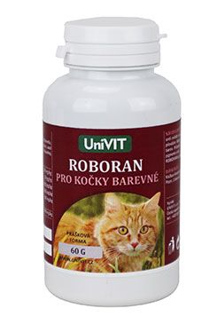 Roboran H pro kočky Barevné 60g