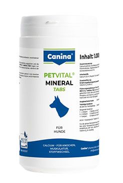 Canina Petvital Mineral Tabs 1000g (500tbl.)