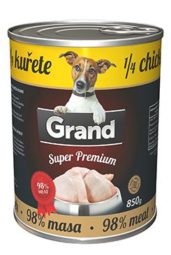 GRAND konz. pes Extra s 1/4 kuřete 850g