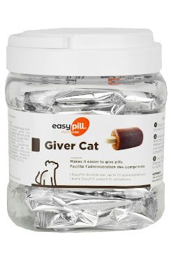 Easypill Giver Cat 300g /průhledná dóza