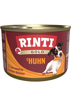Rinti Dog Gold konzerva kuře 185g