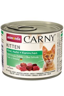 Animonda konz. CARNY Kitten drůbeží/králík 200g