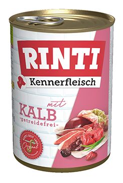 Rinti Dog Kennerfleisch konzerva telecí 400g