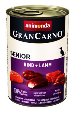 Animonda pes GRANCARNO konz. SENIOR hovězí/jehn 400g