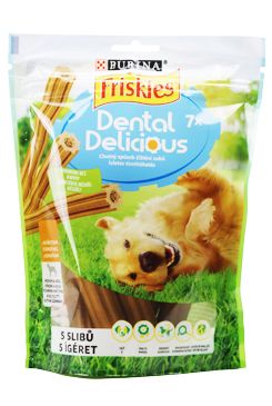 Friskies pochoutka pes DentalDelicious Med&Large 200g