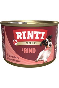 Rinti Dog Gold konzerva hovězí 185g