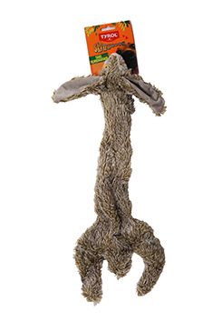 Hračka pes Zajíc pískací 61cm Skinneeez