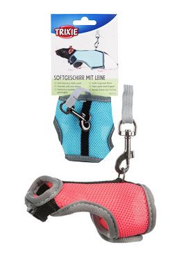 Postroj Potkan VESTA s vodítkem 12-18cm/1,2m TR