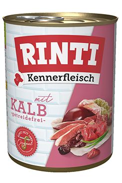 Rinti Dog Kennerfleisch konzerva telecí 800g