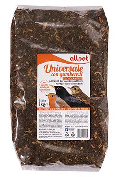 Krmivo pro ptáky All OLANDESE měkkožravé s hmyzem1kg