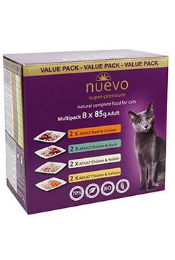 Nuevo kočka kapsa Adult Multipack 8x85g