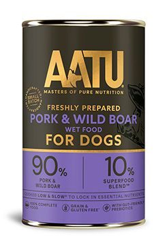 AATU Dog Wild Boar n Pork konz. 400g