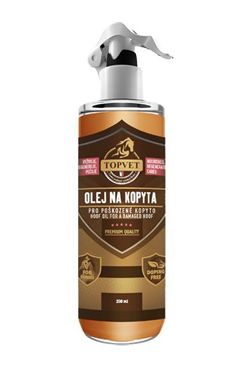 Olej na kopyta - pro poškozené kopyto 250ml