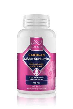 CARTILAN MSM+KURKUMIN 100tbl Altervet