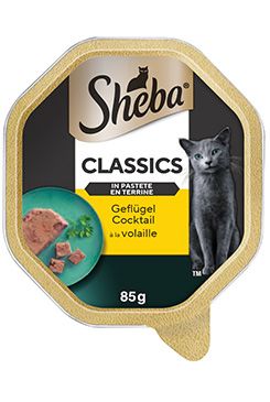 Sheba vanička Drůbeží paštika koktejl 85g