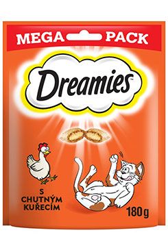 Dreamies kočka pochoutka Mega Pack kuřecí 180g