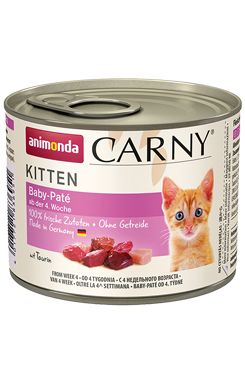 Animonda konz. kočka CARNY Baby paté hov/kuře 200g