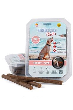 Pochoutka Ibéricas Sticks for Dog-Turkey 800g 75ks