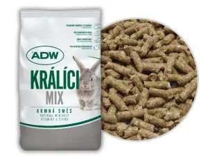 ADW KKVK - KRÁLÍK S ANTIKOKCIDIKEM 25KG směs pro vykrmované králíky, s přírodním antikokcidikem