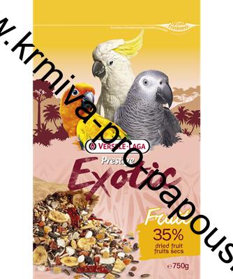 Versele-Laga Exotic Fruit mix - prémiová směs zrn, semen a ovoce 750g