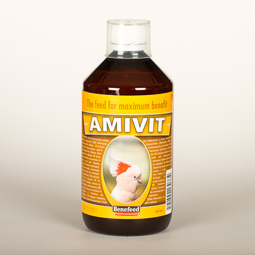AQUAMID s.r.o. AMIVIT exot 0,5l vysoce účinná dotace aminokyselin a vitamínů