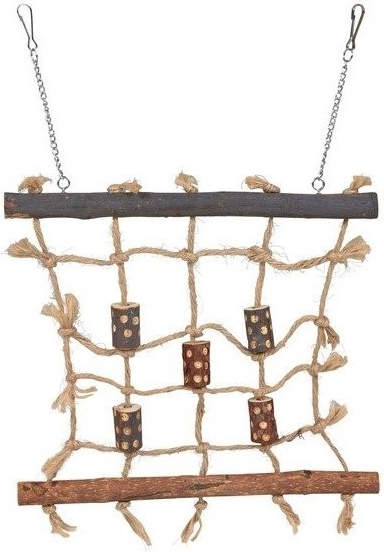 Trixie Natural Living - šplhací stěna čtverec závěsný 27 x 24 cm
