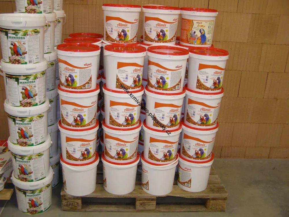 All pet.s.r.l., Itálie All pet AllMix vaječno-ovocná směs s ořechy a čili papričkami 5 kg