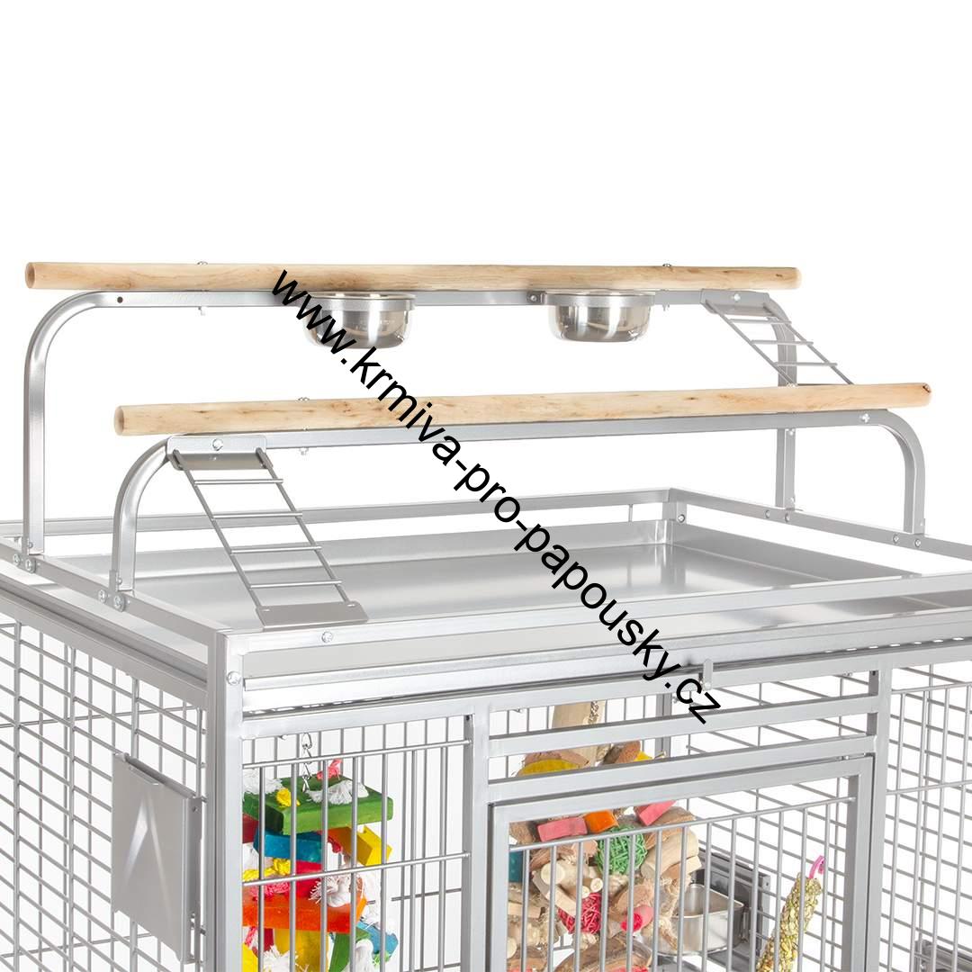 Montana voliéra Castell Play platinum - 120 x 95 x 196 cm