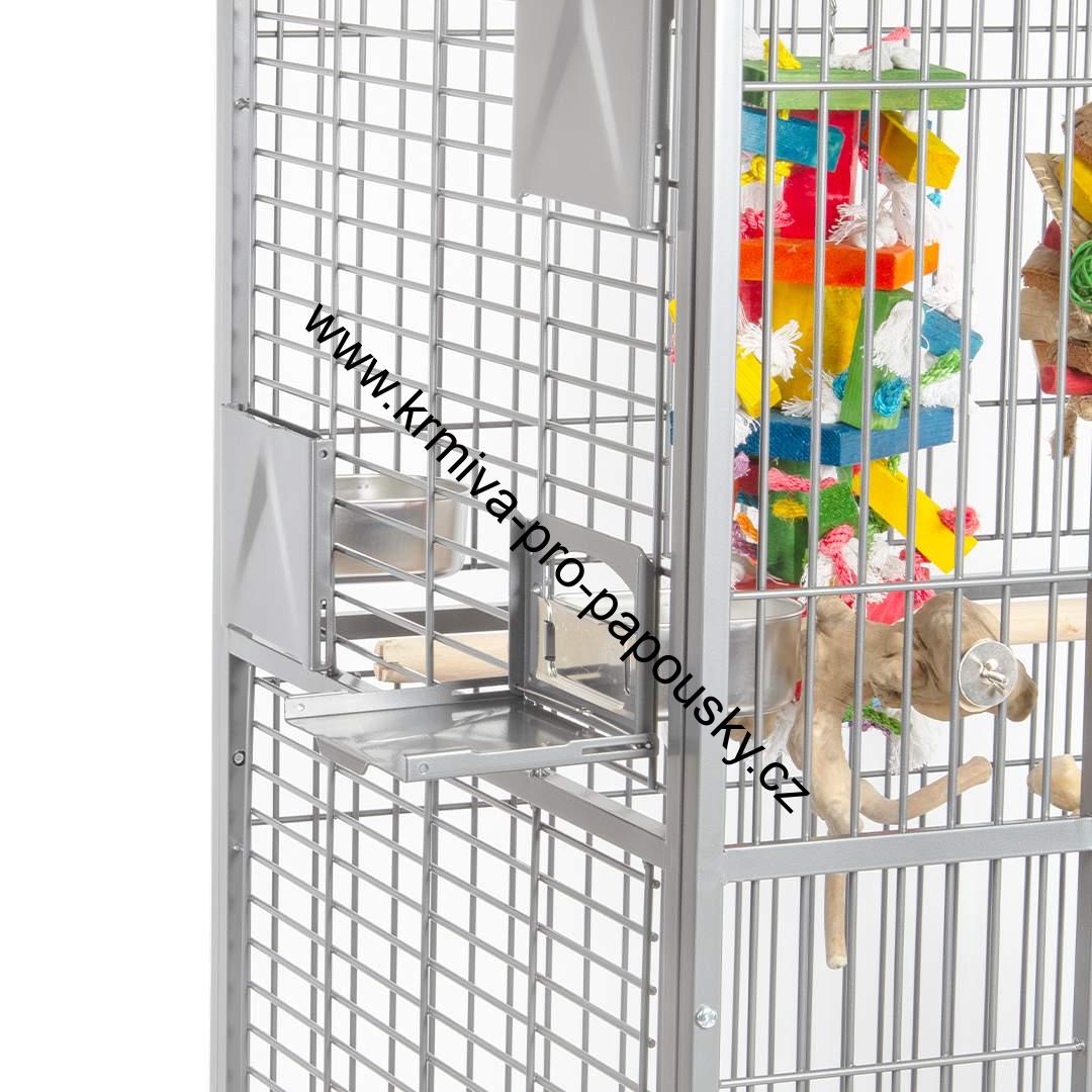 Montana voliéra Castell Play platinum - 120 x 95 x 196 cm