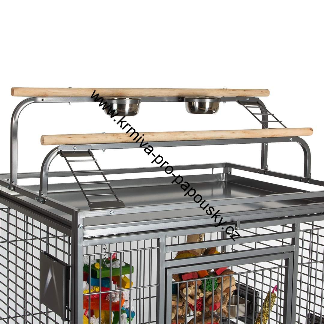 Montana voliéra Castell Play antik - 120 x 95 x 196 cm