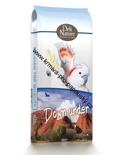 Deli Nature 21 vyvážená směs pro kakaduy (mimo růžových, inků, palmových a černých) 15 kg + 800g vaječné směsi ZDARMA