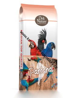Deli Nature 23 unikátní, vysoce kvalitní směs pro velké ary, kakaduy palmové, černé kakaduy a guaruby 12,5 kg + 800g vaječné směsi ZDARMA