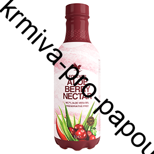 Aloe vera 1l – Aloe Berry Nectar obsahuje 90,7% stabilizovaného aloe vera gelu z vnitřku listu bez přidaných konzervantů