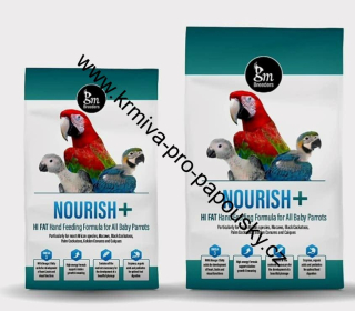 GM Breeders Dokrmovací směs High Fat Hand Feeding Formula for Baby Birds 2 kg